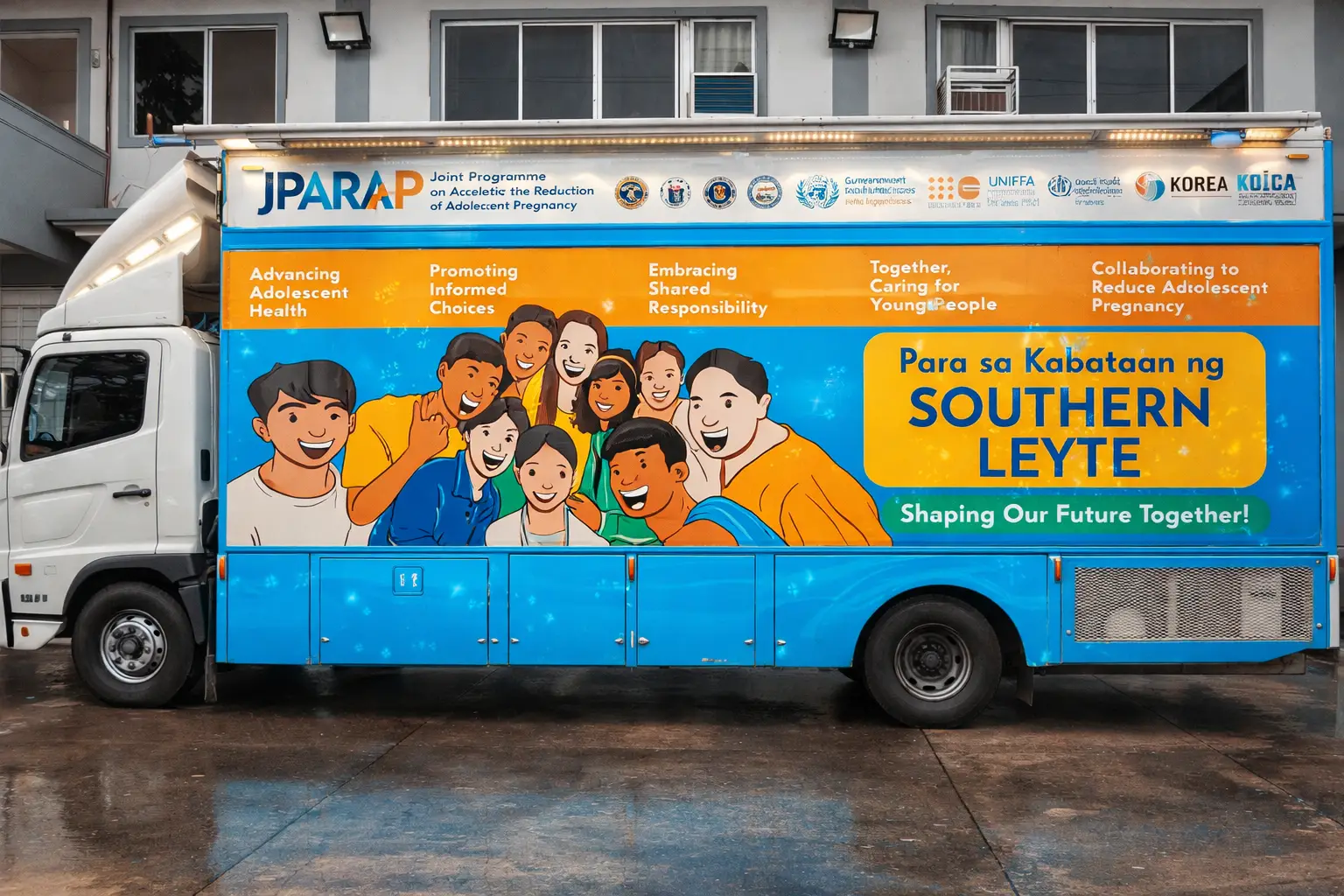 TrucKABATAAN mobile health clinic for adolescents in Eastern Visayas Philippines